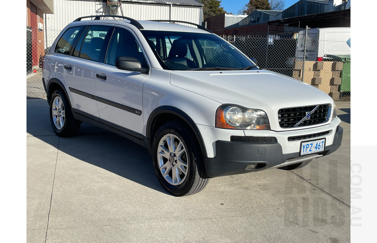 5/2006 Volvo XC90 T6 Lifestyle Edition (LE) MY06 4d Wagon White 2.9L
