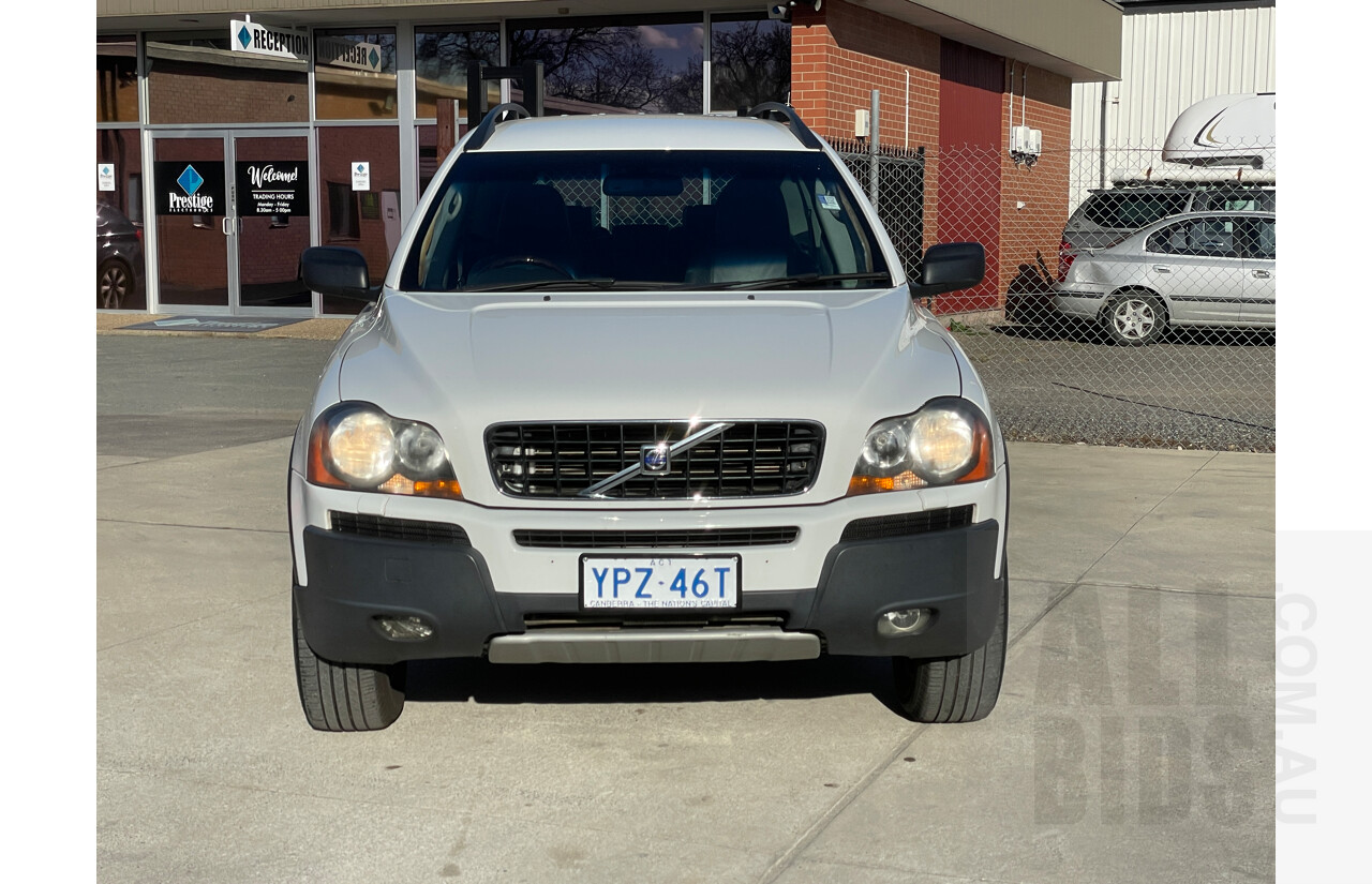5/2006 Volvo XC90 T6 Lifestyle Edition (LE) MY06 4d Wagon White 2.9L