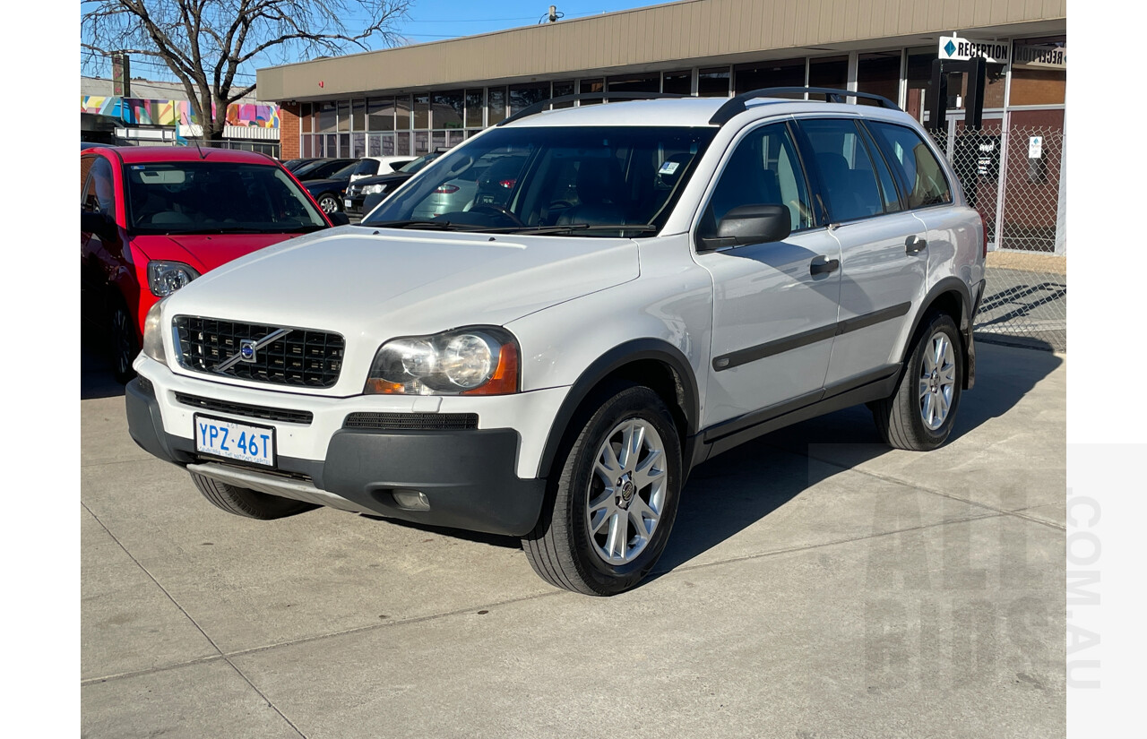 5/2006 Volvo XC90 T6 Lifestyle Edition (LE) MY06 4d Wagon White 2.9L