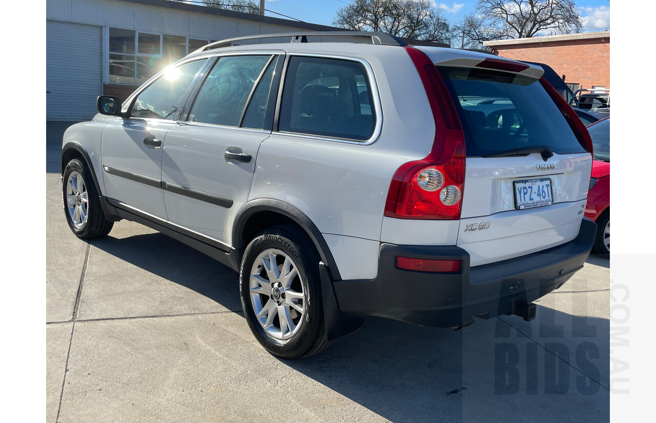 5/2006 Volvo XC90 T6 Lifestyle Edition (LE) MY06 4d Wagon White 2.9L