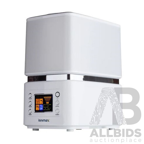 Ionmax Ultrasonic Cool Mist Humidifier With UV (ION90) - ORP $310.00