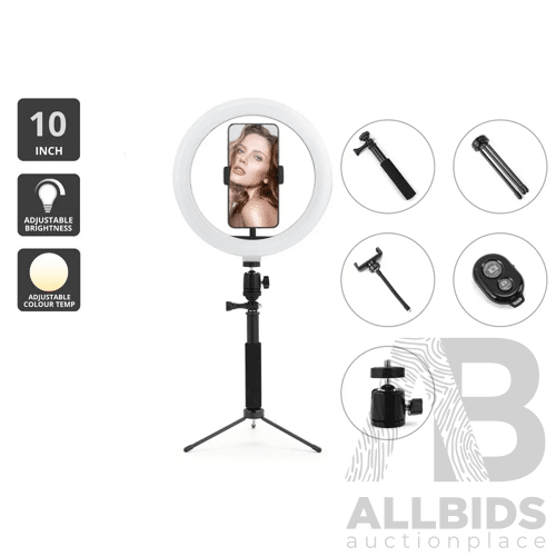 Kogan 10 Inch Led Ring Light - Lot 1399088 | ALLBIDS