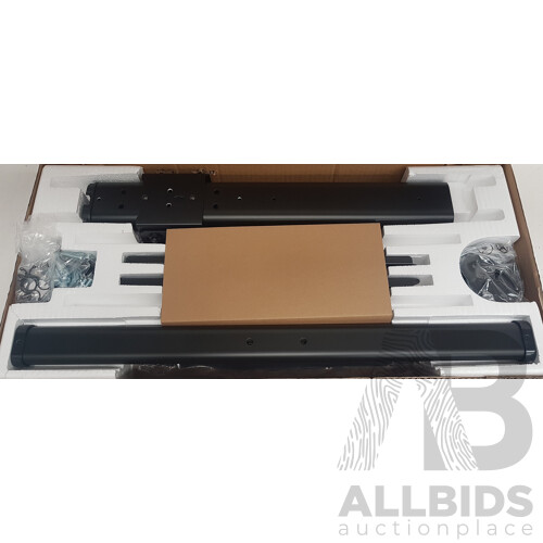 Kogan Swivel Tabletop TV Stand With Glass Base for 32