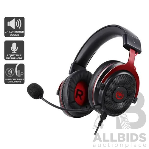 Kogan Bluetooth Mouse, Gaming Headphones, and Full RGB Mechanical Keyboard - Lot of 3 - Total ORP $117.98