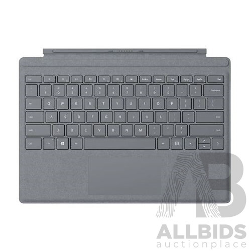 Microsoft Surface Pro Signature Type Cover, Kogan 5 in 1 Combo Scanner, and Kogan USB Condenser Microphone  - Lot of 3 - Total ORP $230.62