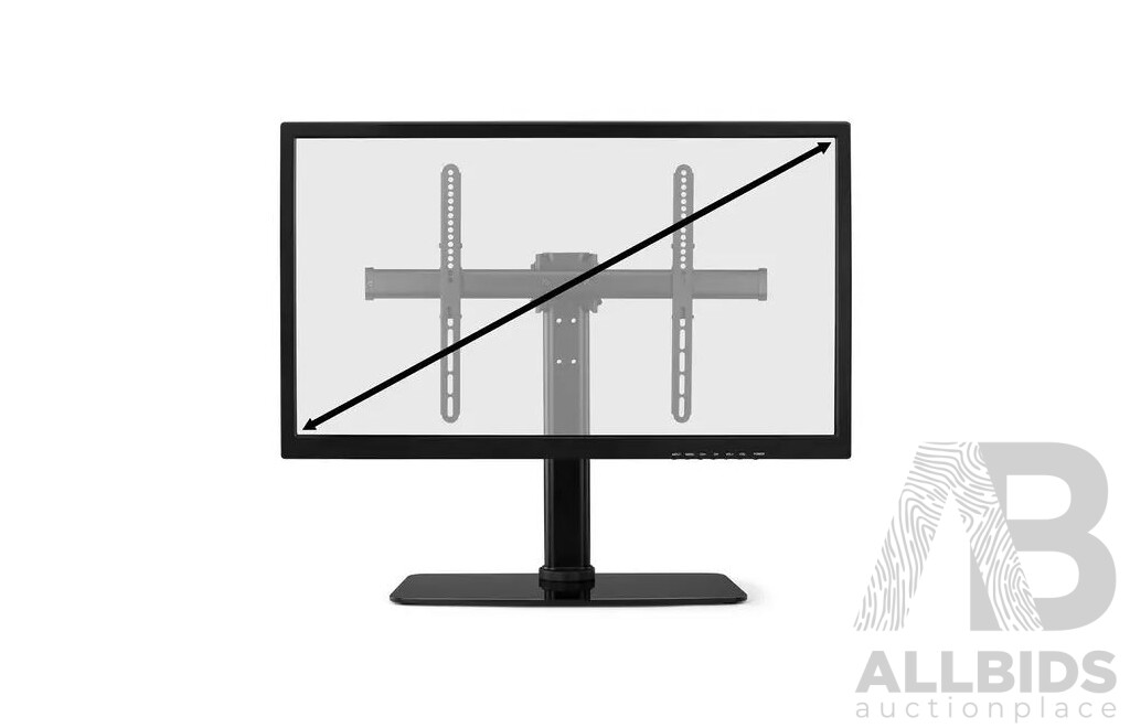 Kogan Dual Monitor Mount and Swivel Tabletop TV Stand with Glass Base - Lot of 2 - ORP $148.99