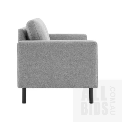 Matt Blatt Inge 2.5 Seater Sofa (Light Grey) - ORP $349.00