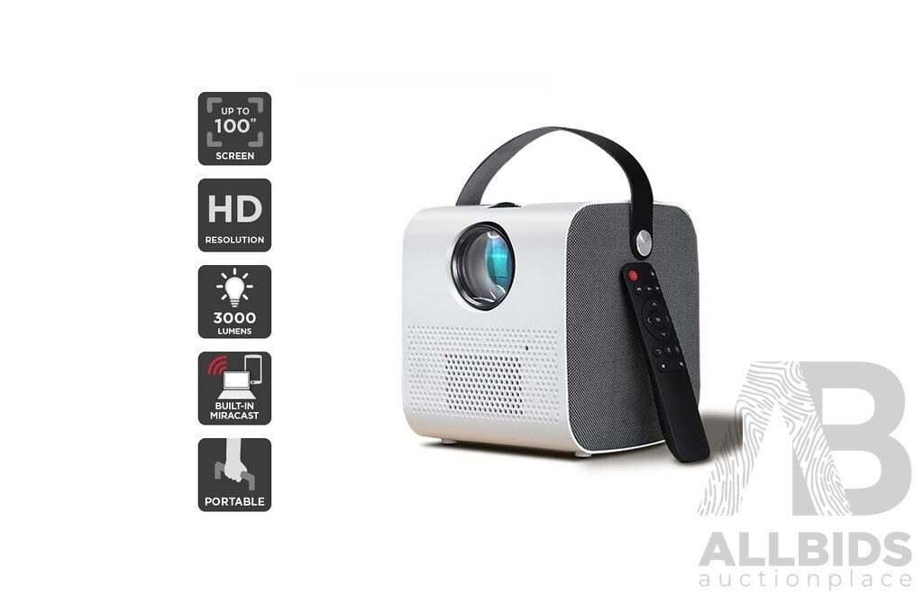 Kogan 3000 Lumens HD Projector - ORP $159.00