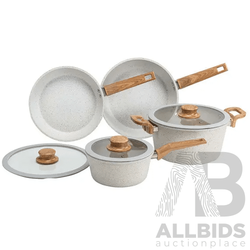 Kogan 3.2L Ice Cube Maker, Ovela 7 Piece Cookwear Set & 4x Chopping Boards - ORP $314.00