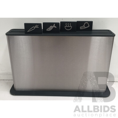 Kogan 3.2L Ice Cube Maker, Ovela 7 Piece Cookwear Set & 4x Chopping Boards - ORP $314.00