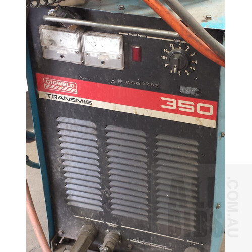 Cigweld Transmig 350 MIG Welder