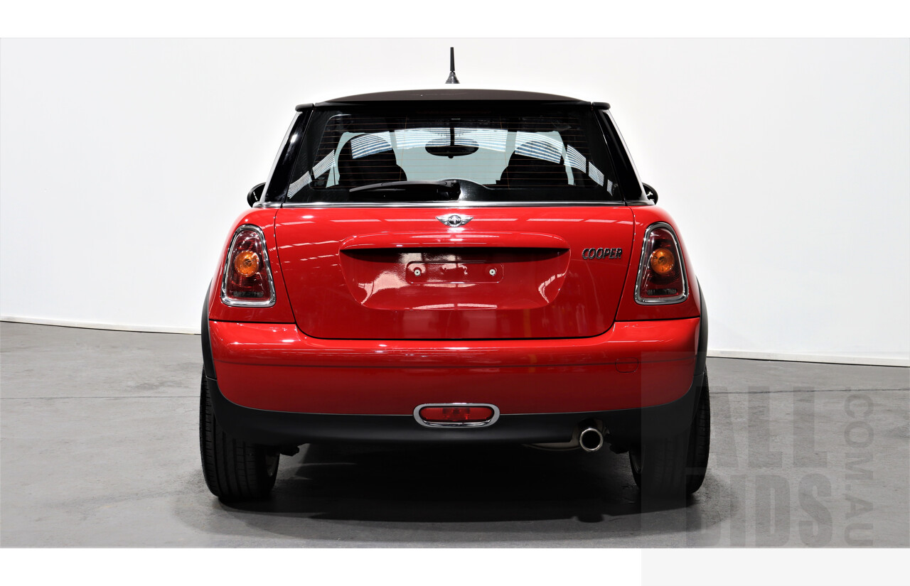 1/2008 Mini Cooper  R56 2d Hatchback Red 1.6L