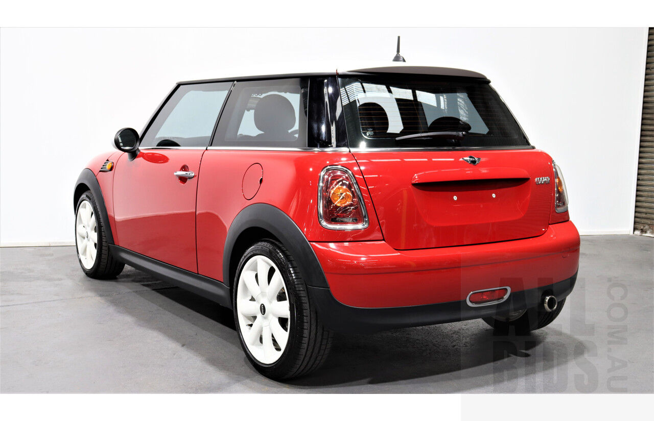 1/2008 Mini Cooper  R56 2d Hatchback Red 1.6L