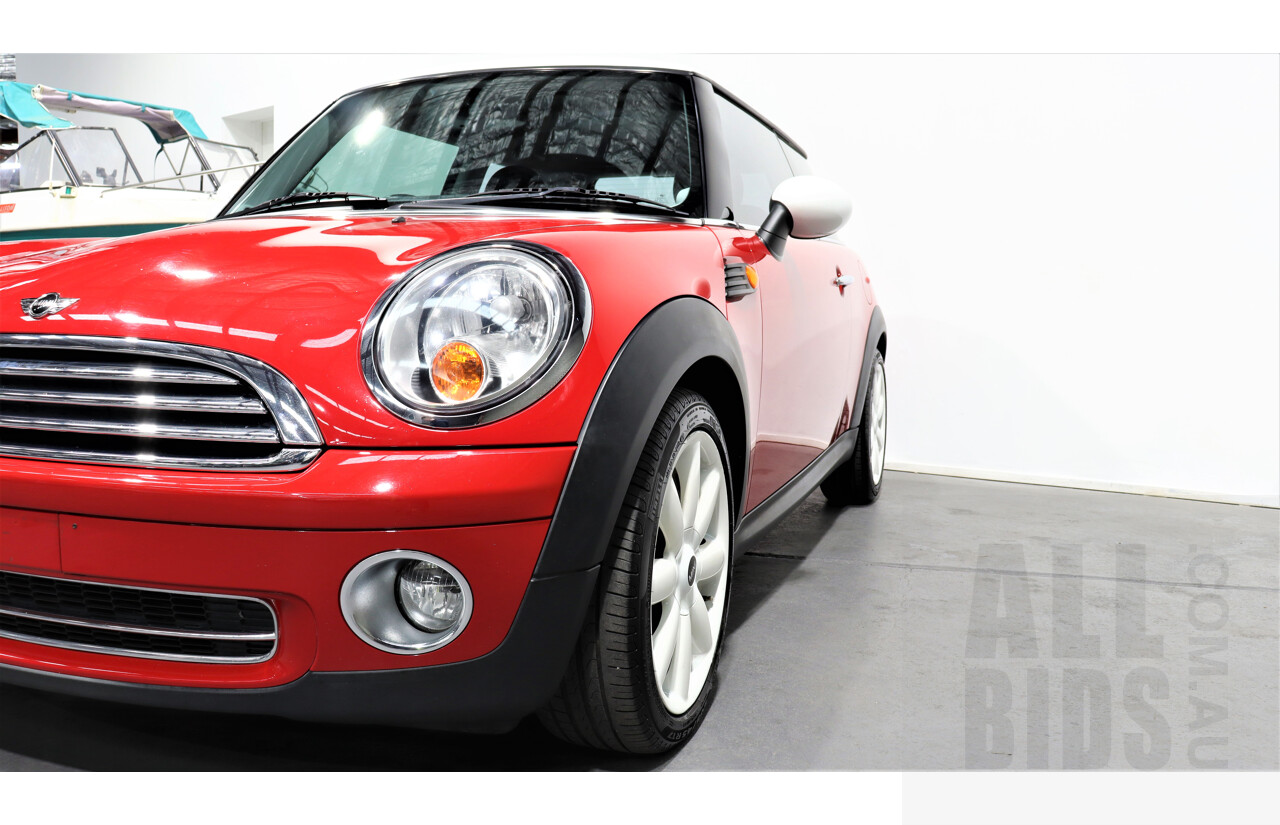 1/2008 Mini Cooper  R56 2d Hatchback Red 1.6L