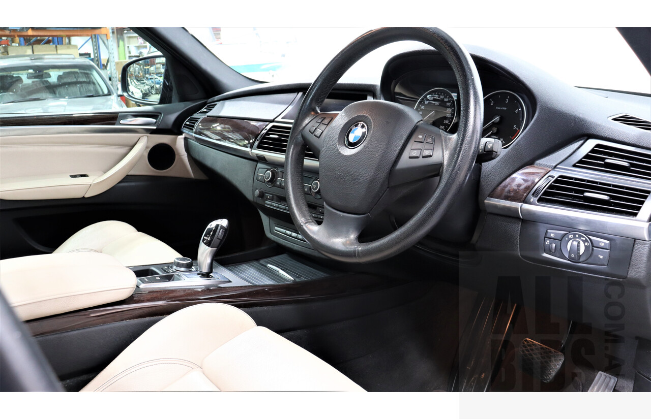 10/2012 Bmw X5 Xdrive 30d E70 MY10 4d Wagon Blue 3.0L Turbo Diesel