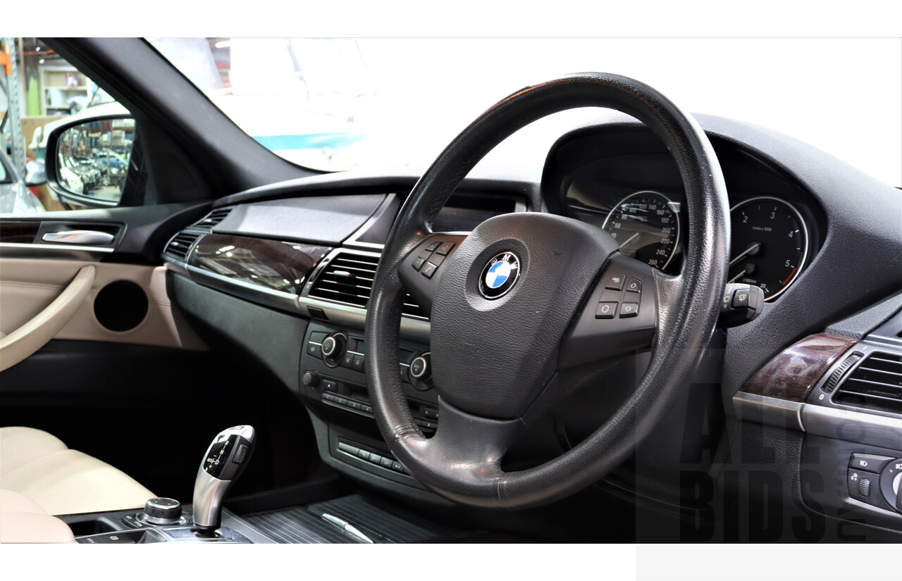 10/2012 Bmw X5 Xdrive 30d E70 MY10 4d Wagon Blue 3.0L Turbo Diesel