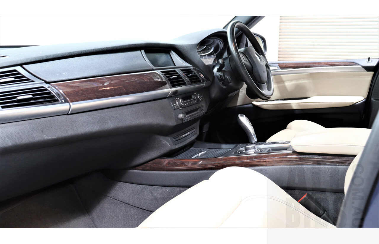 10/2012 Bmw X5 Xdrive 30d E70 MY10 4d Wagon Blue 3.0L Turbo Diesel