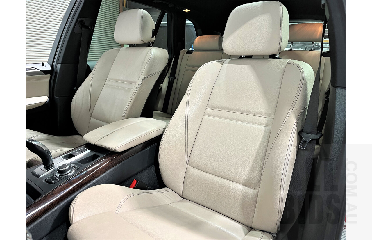 10/2012 Bmw X5 Xdrive 30d E70 MY10 4d Wagon Blue 3.0L Turbo Diesel