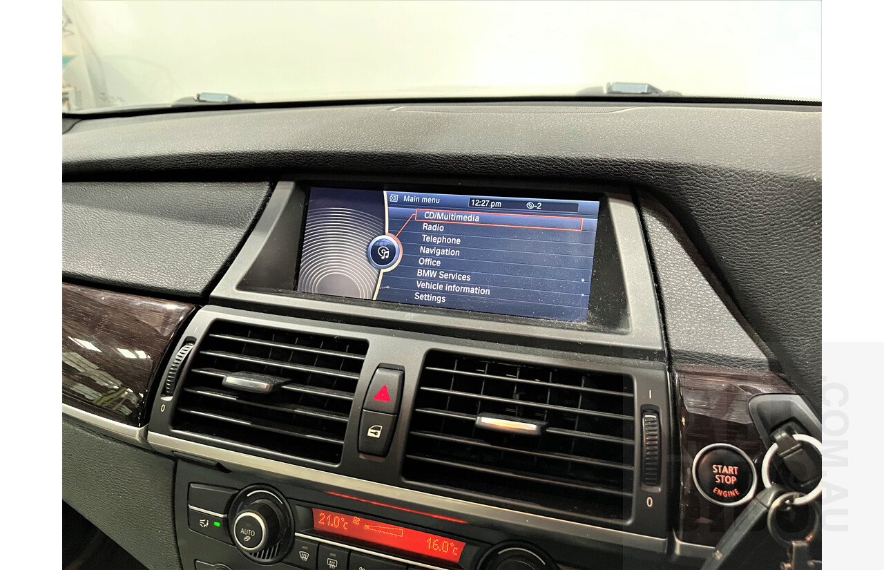 10/2012 Bmw X5 Xdrive 30d E70 MY10 4d Wagon Blue 3.0L Turbo Diesel