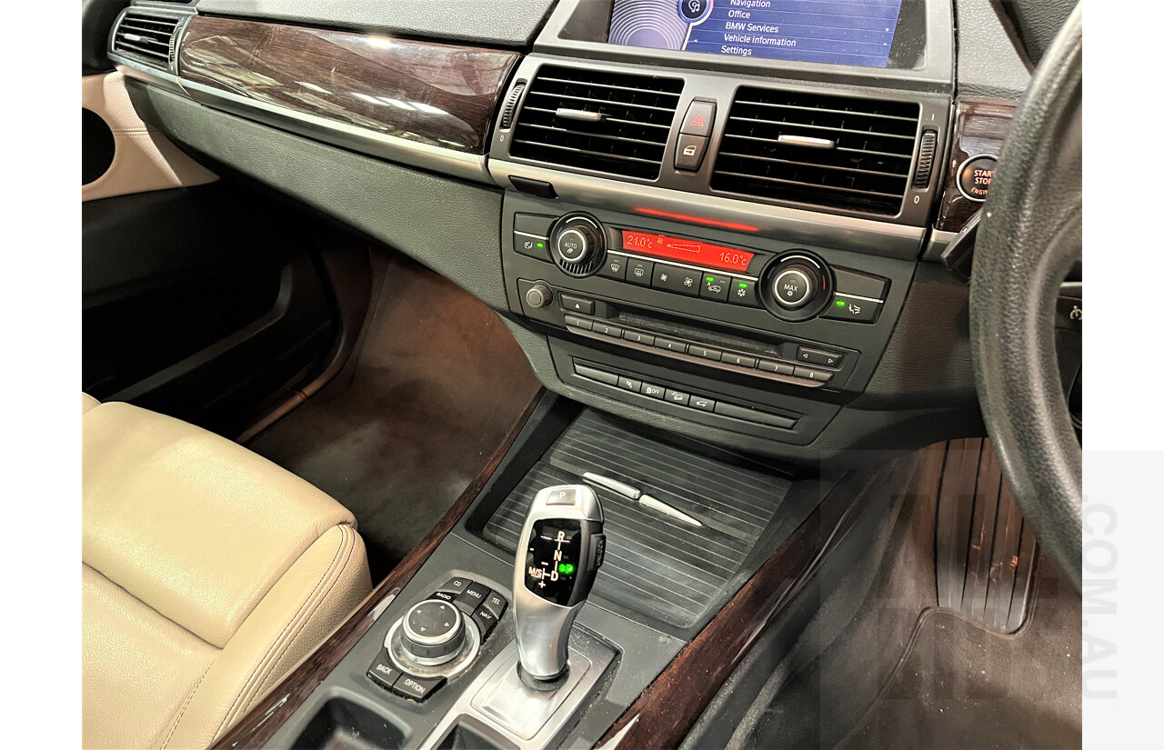 10/2012 Bmw X5 Xdrive 30d E70 MY10 4d Wagon Blue 3.0L Turbo Diesel