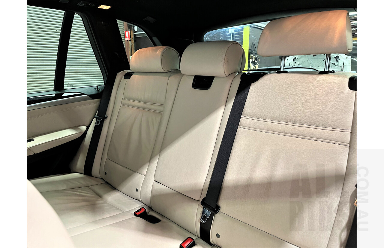 10/2012 Bmw X5 Xdrive 30d E70 MY10 4d Wagon Blue 3.0L Turbo Diesel