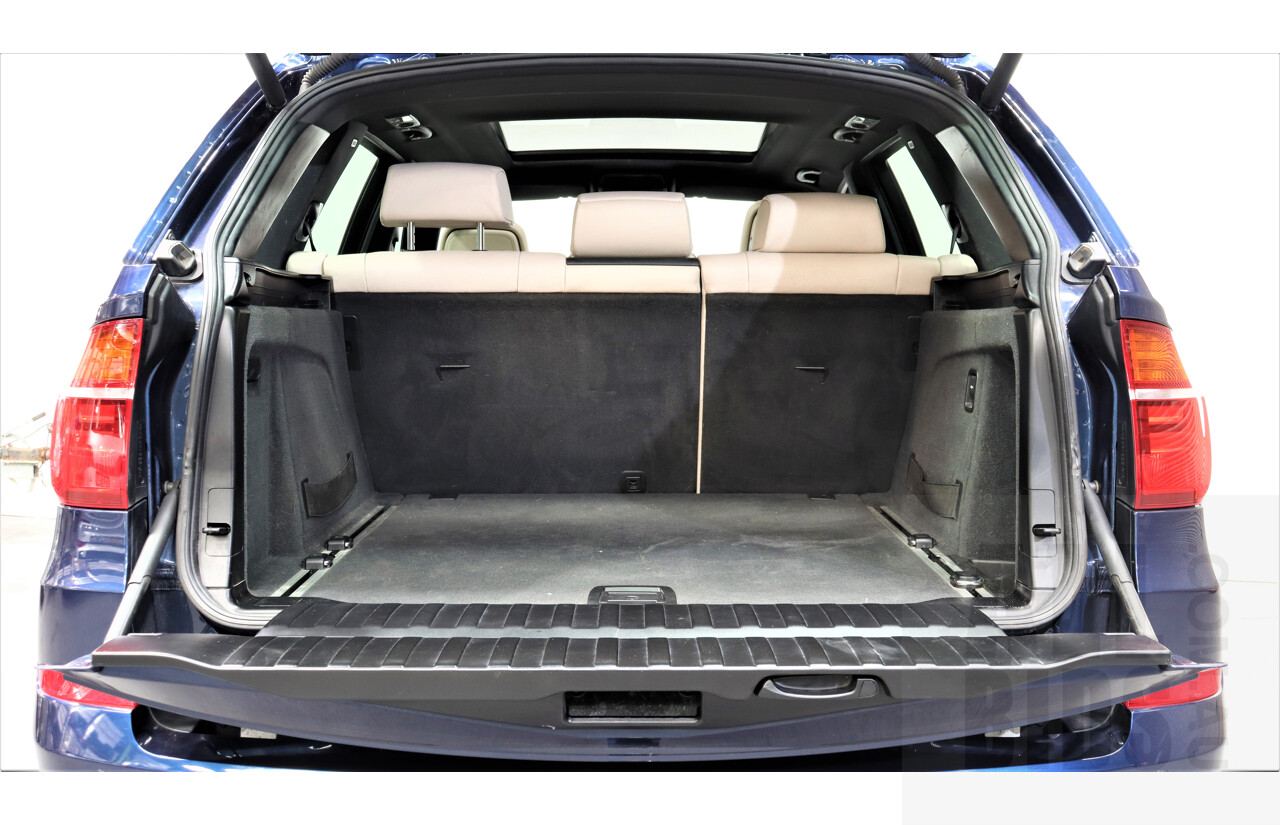 10/2012 Bmw X5 Xdrive 30d E70 MY10 4d Wagon Blue 3.0L Turbo Diesel
