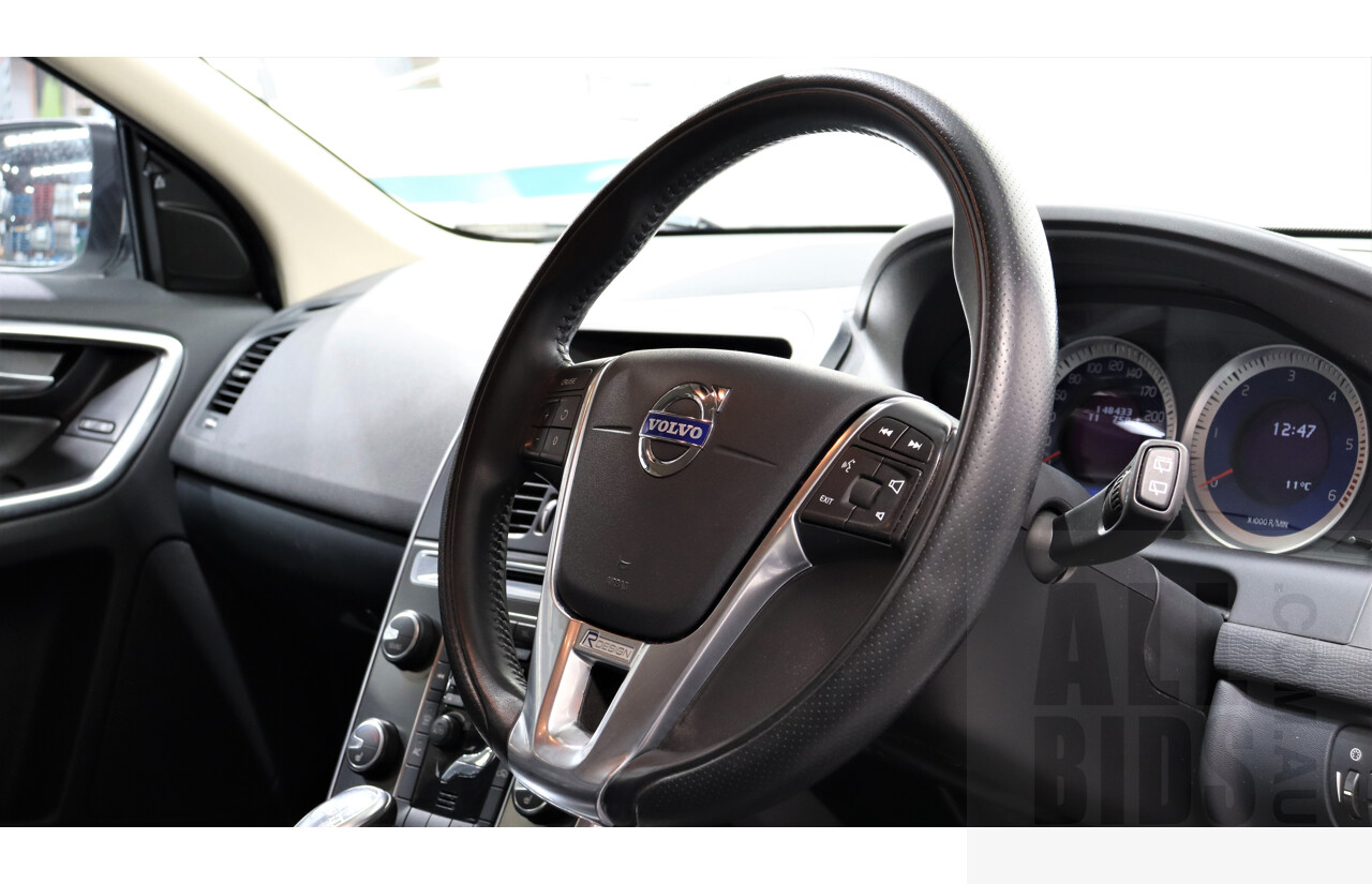 6/2013 Volvo XC60 D5 R-Design Polestar DZ MY12 4d Wagon White 2.4L Turbo Diesel