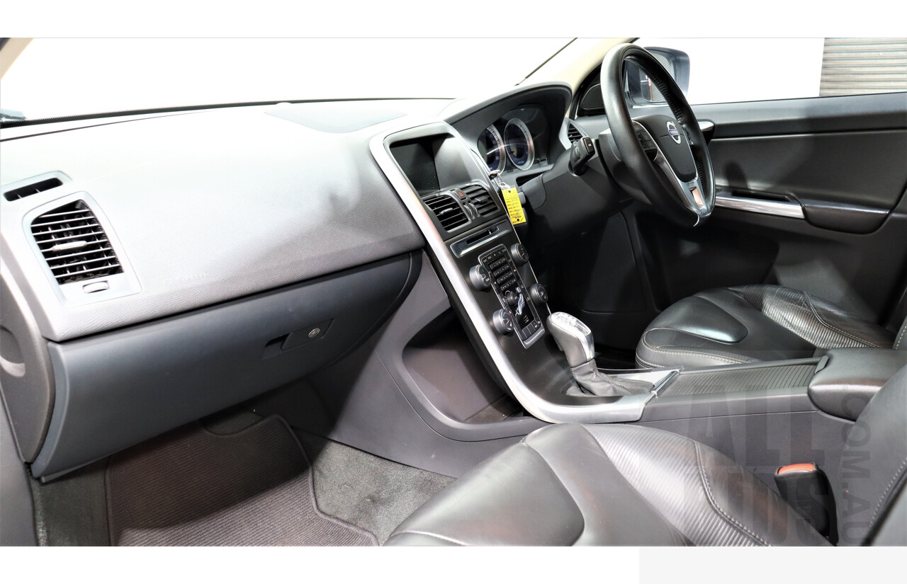 6/2013 Volvo XC60 D5 R-Design Polestar DZ MY12 4d Wagon White 2.4L Turbo Diesel