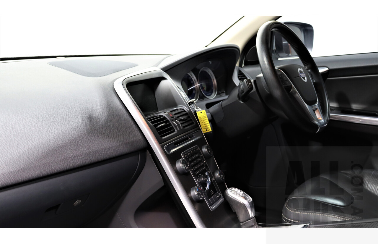 6/2013 Volvo XC60 D5 R-Design Polestar DZ MY12 4d Wagon White 2.4L Turbo Diesel