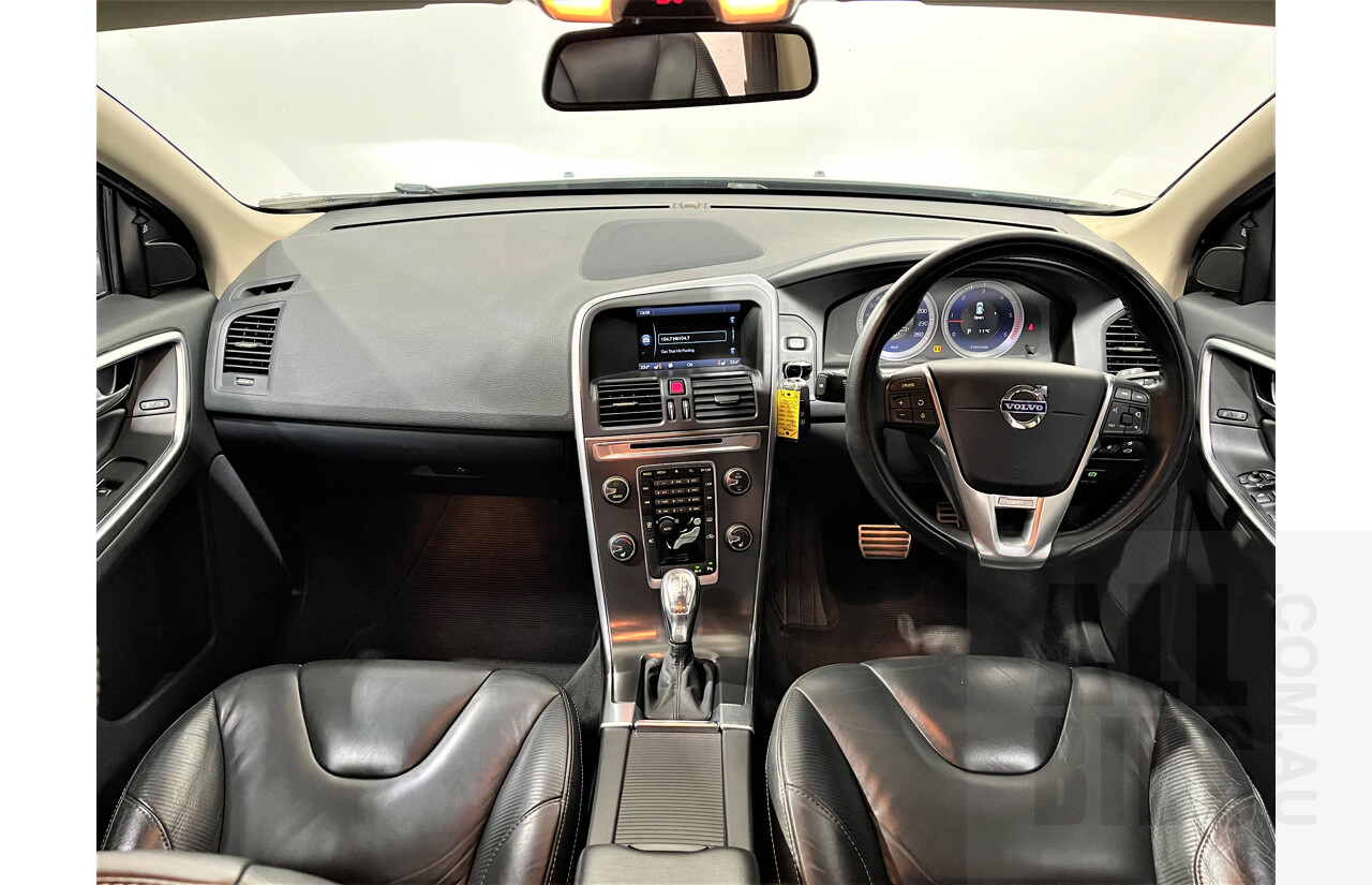 6/2013 Volvo XC60 D5 R-Design Polestar DZ MY12 4d Wagon White 2.4L Turbo Diesel