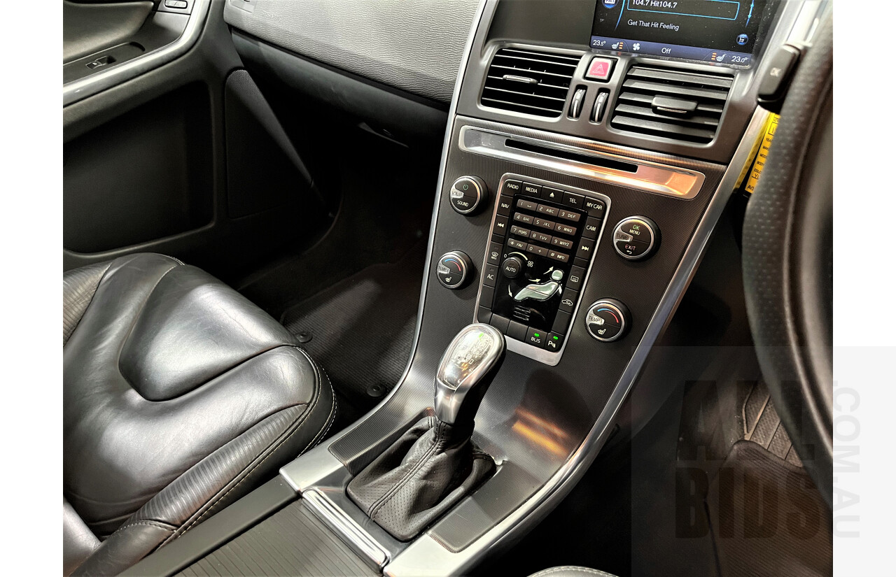 6/2013 Volvo XC60 D5 R-Design Polestar DZ MY12 4d Wagon White 2.4L Turbo Diesel