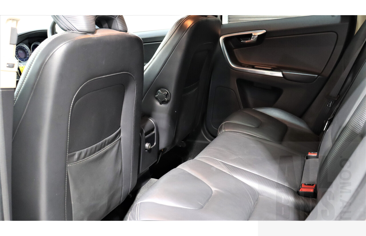 6/2013 Volvo XC60 D5 R-Design Polestar DZ MY12 4d Wagon White 2.4L Turbo Diesel