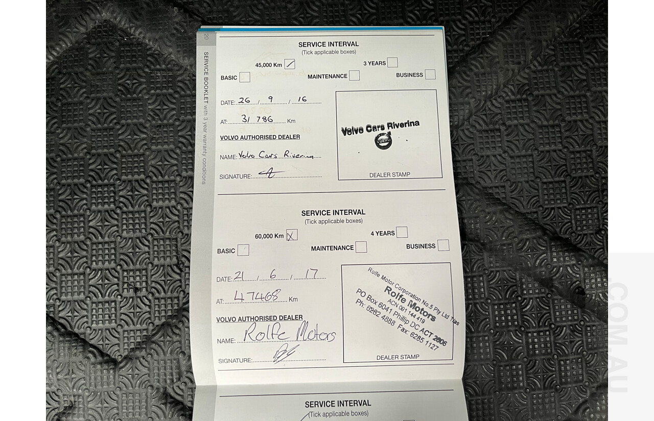 6/2013 Volvo XC60 D5 R-Design Polestar DZ MY12 4d Wagon White 2.4L Turbo Diesel