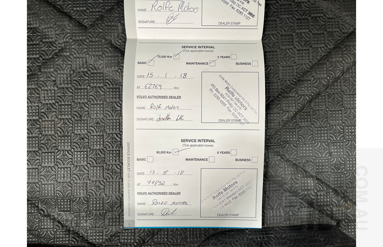 6/2013 Volvo XC60 D5 R-Design Polestar DZ MY12 4d Wagon White 2.4L Turbo Diesel