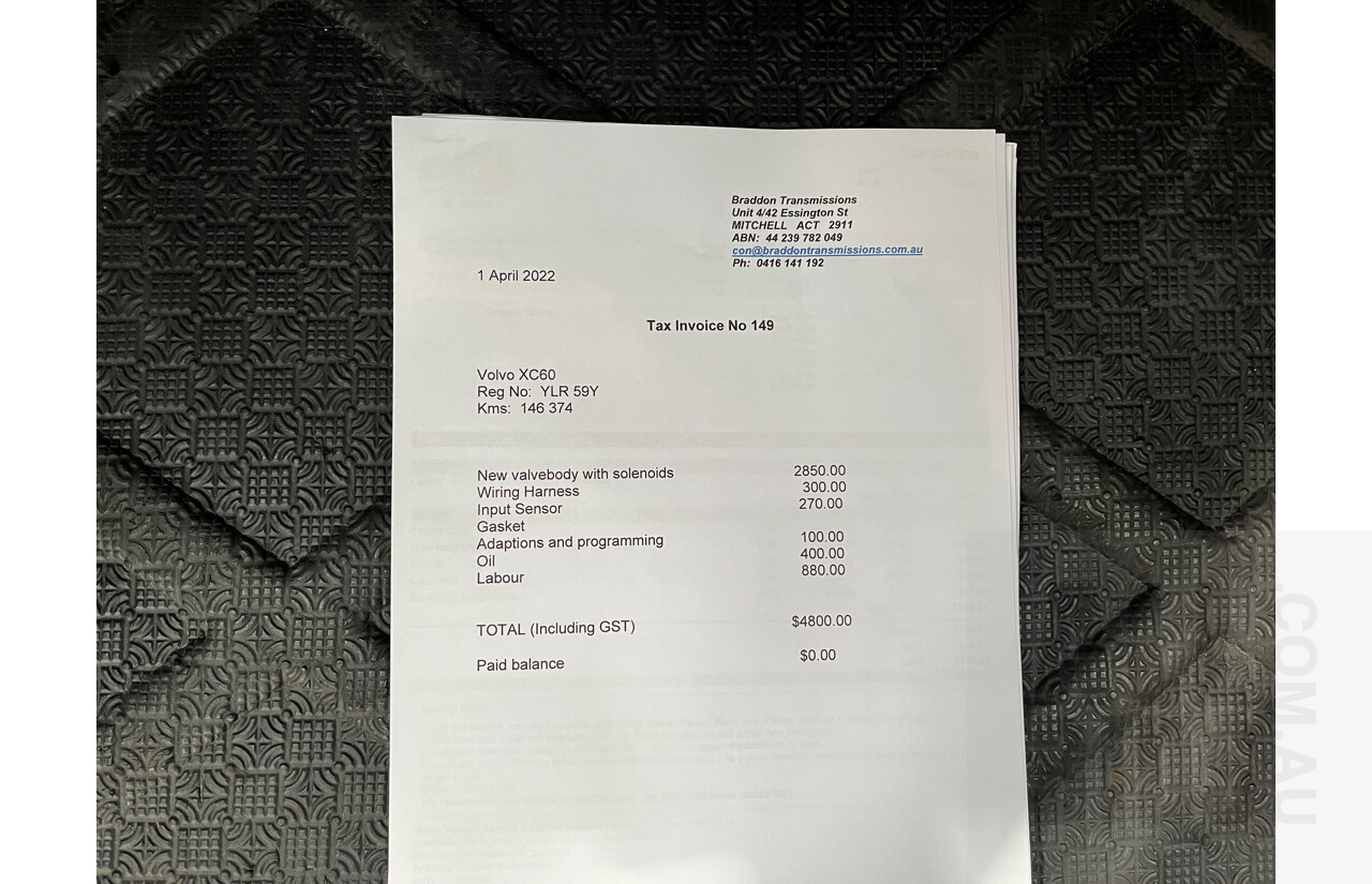 6/2013 Volvo XC60 D5 R-Design Polestar DZ MY12 4d Wagon White 2.4L Turbo Diesel