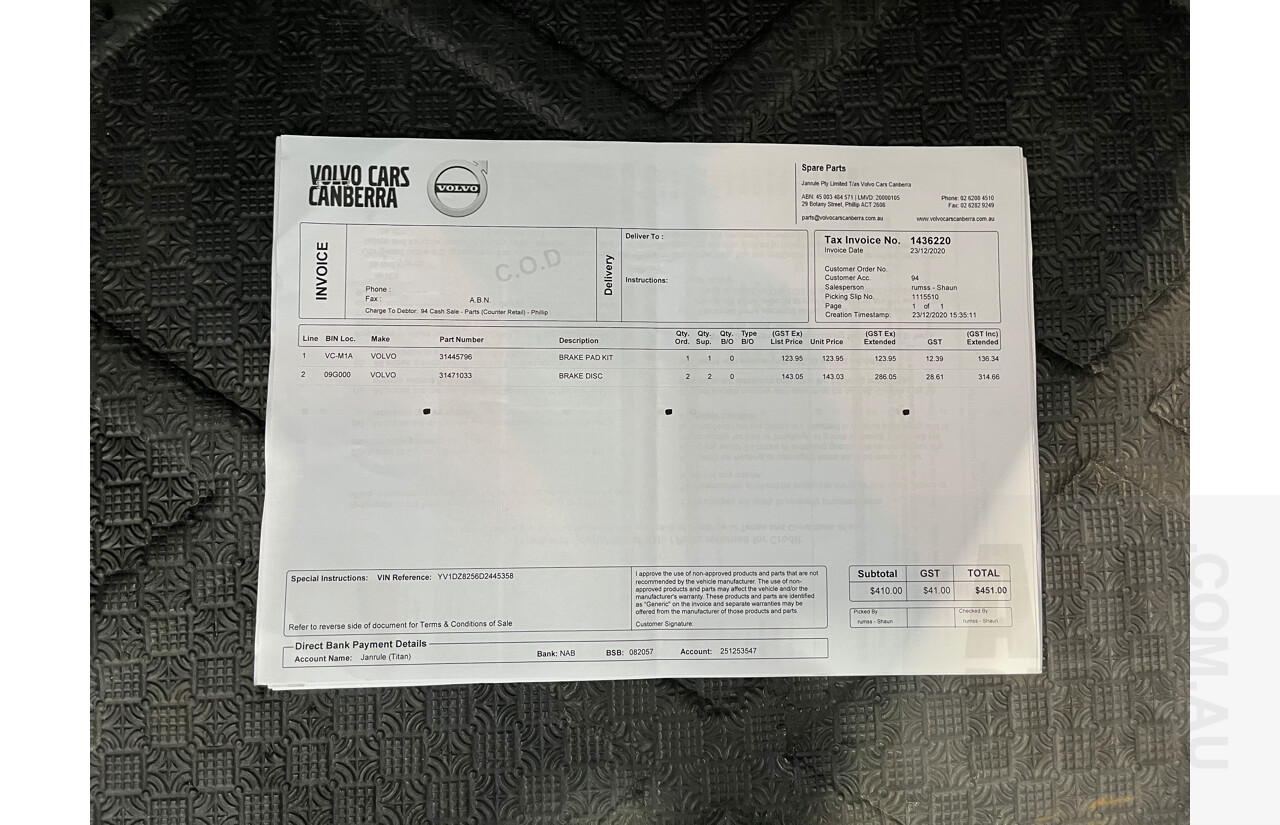 6/2013 Volvo XC60 D5 R-Design Polestar DZ MY12 4d Wagon White 2.4L Turbo Diesel