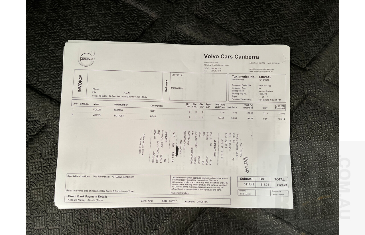 6/2013 Volvo XC60 D5 R-Design Polestar DZ MY12 4d Wagon White 2.4L Turbo Diesel