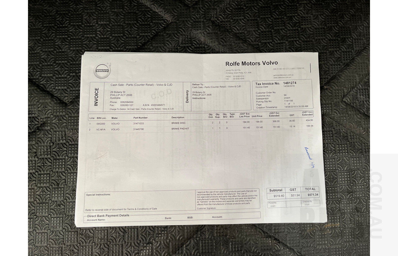 6/2013 Volvo XC60 D5 R-Design Polestar DZ MY12 4d Wagon White 2.4L Turbo Diesel