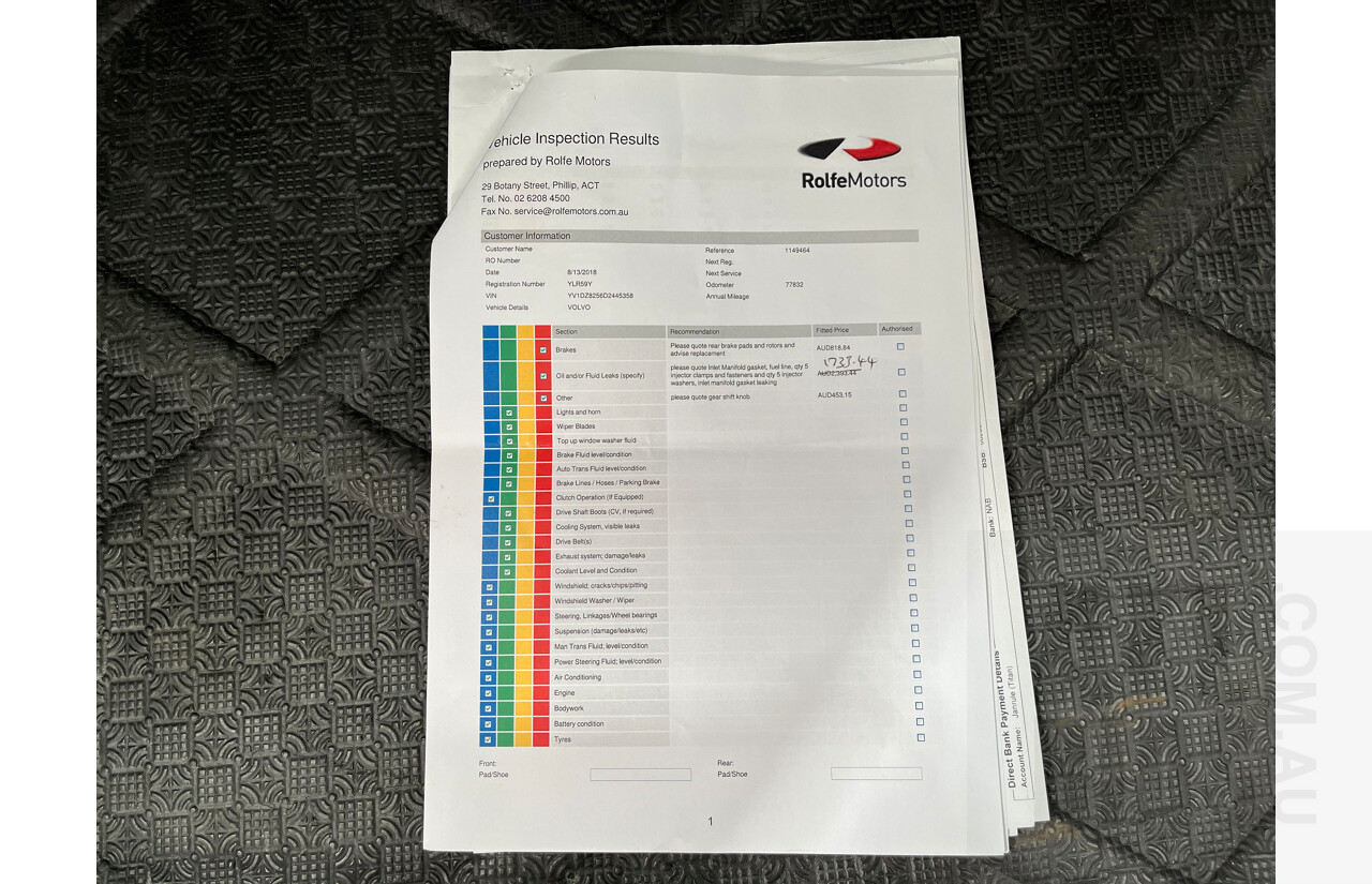 6/2013 Volvo XC60 D5 R-Design Polestar DZ MY12 4d Wagon White 2.4L Turbo Diesel