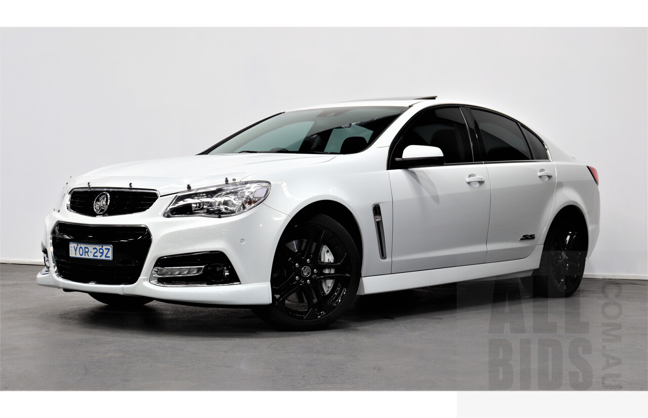 10/2014 Holden Commodore SS-V Redline VF MY15 4d Sedan White 6.0L