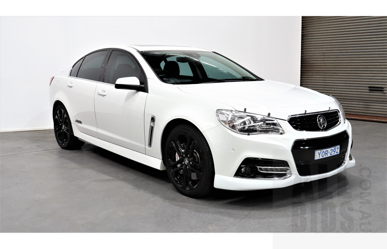 10/2014 Holden Commodore SS-V Redline VF MY15 4d Sedan White 6.0L