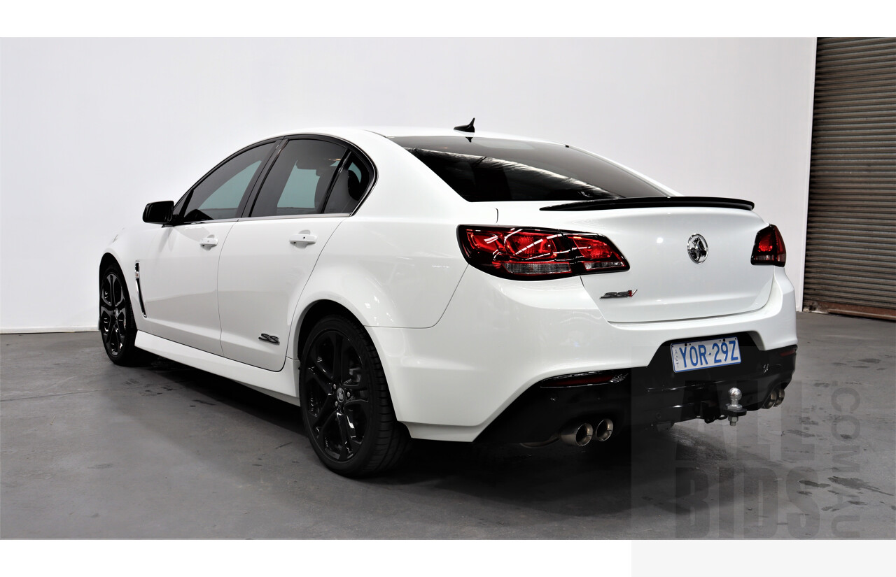 10/2014 Holden Commodore SS-V Redline VF MY15 4d Sedan White 6.0L
