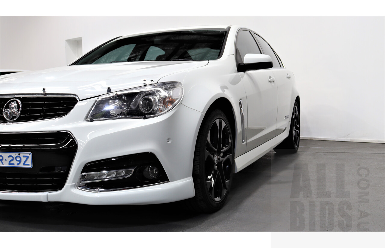 10/2014 Holden Commodore SS-V Redline VF MY15 4d Sedan White 6.0L