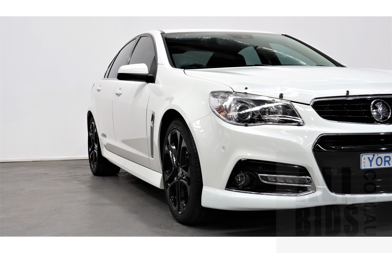 10/2014 Holden Commodore SS-V Redline VF MY15 4d Sedan White 6.0L