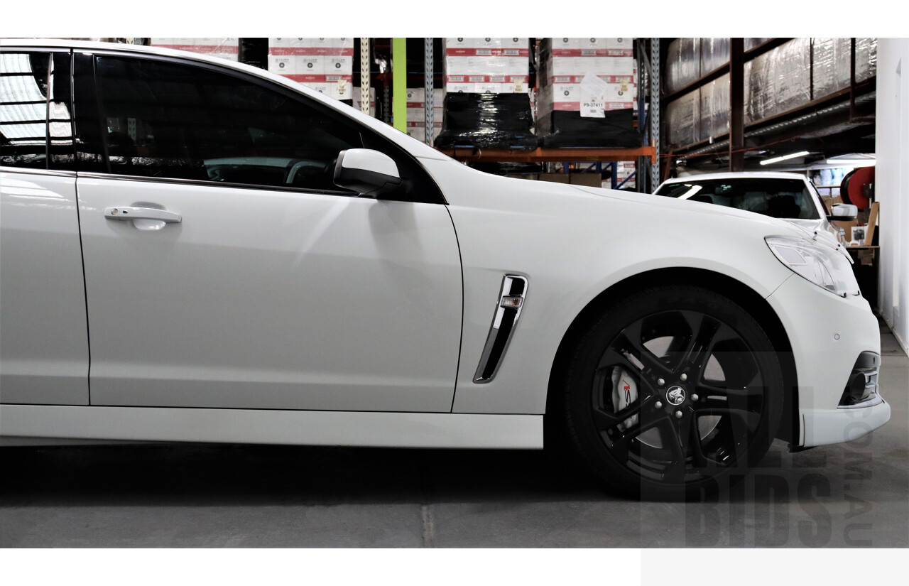 10/2014 Holden Commodore SS-V Redline VF MY15 4d Sedan White 6.0L