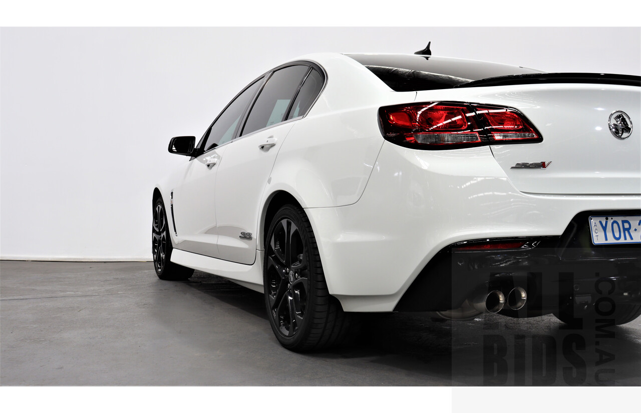 10/2014 Holden Commodore SS-V Redline VF MY15 4d Sedan White 6.0L