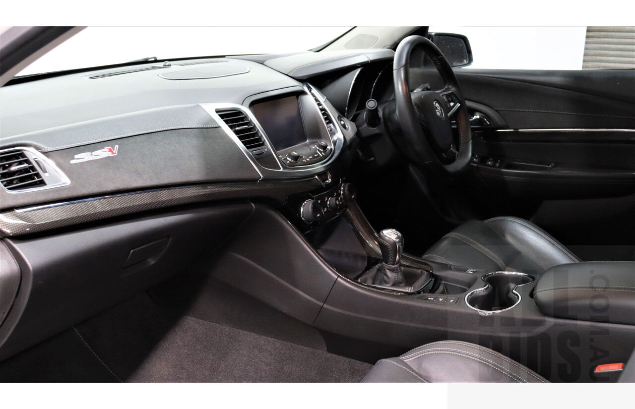 10/2014 Holden Commodore SS-V Redline VF MY15 4d Sedan White 6.0L