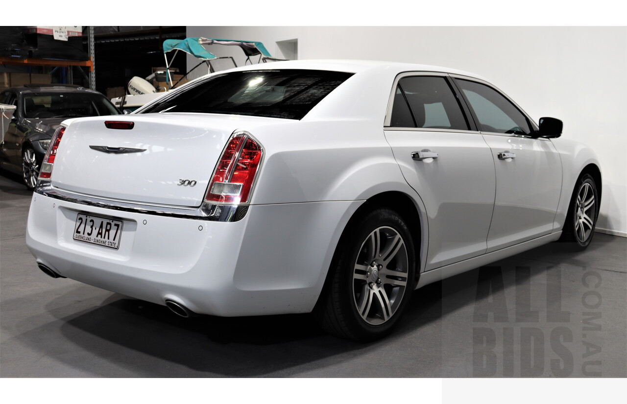 5/2014 Chrysler 300 C MY12 4d Sedan White 3.0L Turbo Diesel