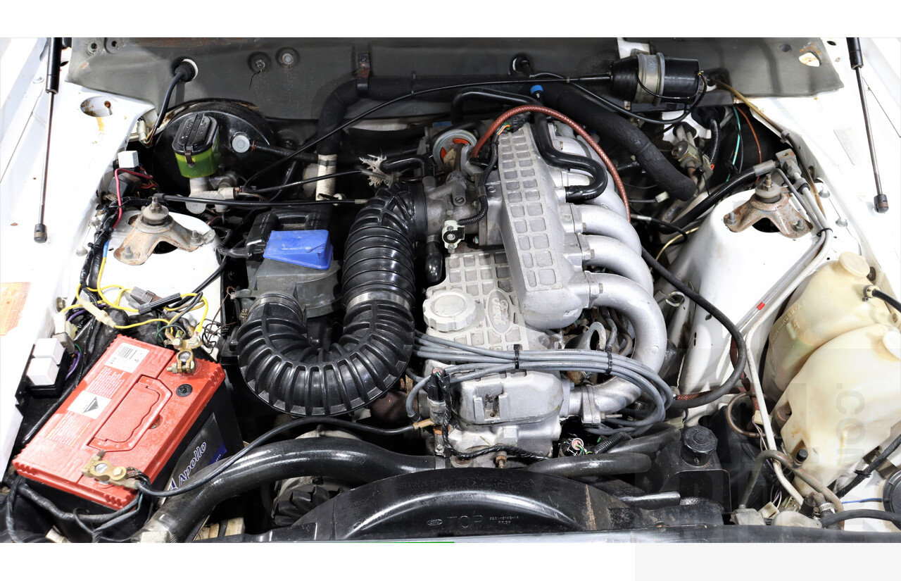 9/1987 Ford LTD FE 4d Sedan White Auto EFI 4.0L
