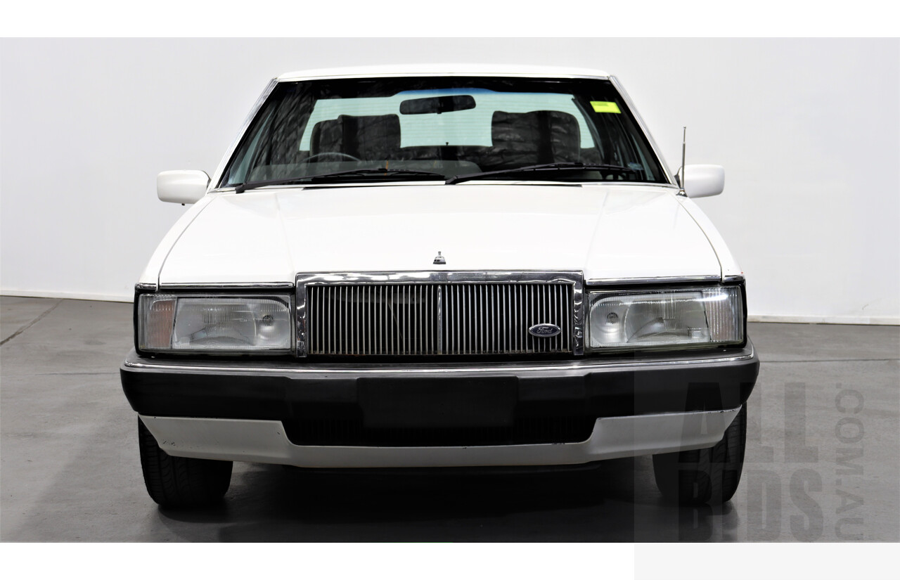 9/1987 Ford LTD FE 4d Sedan White Auto EFI 4.0L